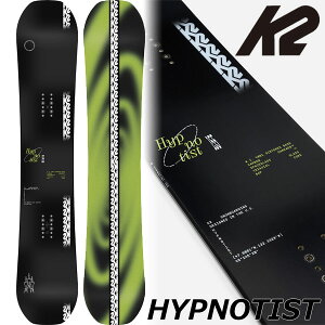 25-26 K2/ケーツー HYPNOTIST ヒプノティスト メンズ レディース パーク カービング スノーボード 板 2026 予約商品