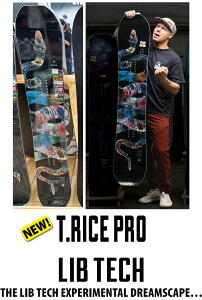 25-26 LIB TECH/uebN 20th T.RICE PRO grXCXv Y Xm[{[h p[N J[rO  2026 \񏤕i