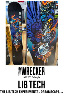 25-26 LIB TECH/uebN TERRAIN WRECKER eCbJ[ Y Xm[{[h J[rO pE_[  2026 \񏤕i