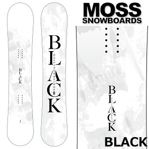 25-26 MOSS SNOWBOARDS/XXm[{[h BLACK ubN Y fB[X Xm[{[h Og  2026 \񏤕i