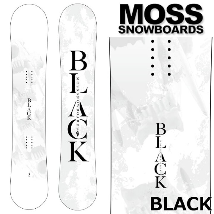 楽天市場】25-26 MOSS SNOWBOARDS/モススノーボード BLACK ブラック 