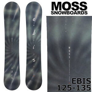 25-26 MOSS SNOWBOARDS/XXm[{[h EBIS 125-135 GrX LbY WjA fB[X Xm[{[h Og  2026 \񏤕i