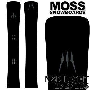 25-26 MOSS SNOWBOARDS/XXm[{[h NSR LIGHT 172/185 GkGXA[Cg Y fB[X Xm[{[h Ay  2026 \񏤕i