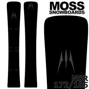 25-26 MOSS SNOWBOARDS/XXm[{[h NSR 172/185 GkGXA[ Y fB[X Xm[{[h Ay ALLFLEX  2026 \񏤕i