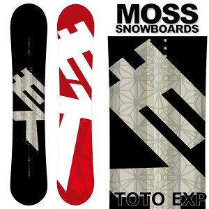 25-26 MOSS SNOWBOARDS/XXm[{[h TOTO EXP ggGLXp[g Y fB[X Xm[{[h J[rO  2026 \񏤕i