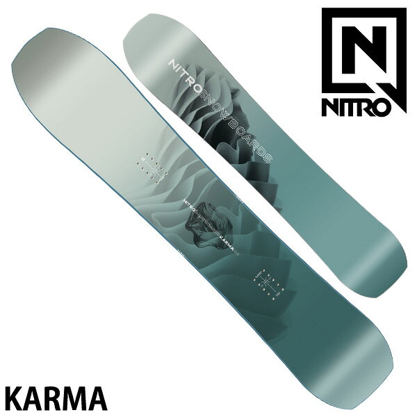 25-26 NITRO/ナイトロ KARMA カルマ レディース スノーボード パウダー 板 2026 型落ち