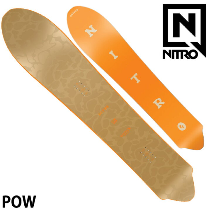 楽天市場】【クーポン+ポイントUP】25-26 NITRO/ナイトロ POW パウ 