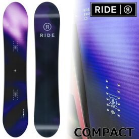 25-26 RIDE/ライド COMPACT コンパクト レディース スノーボード パーク 板 2026