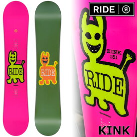 25-26 RIDE/ライド KINK キンク メンズ レディース スノーボード パーク 板 2026