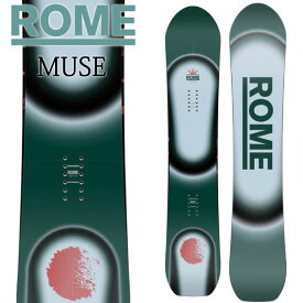 25-26 ROME/ローム MUSE ミューズ レディース スノーボード パークカービング 板 2026 予約商品