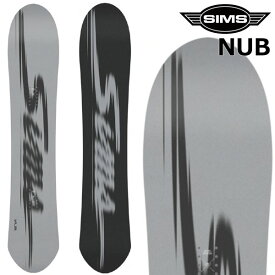 【ポイントUP中 10/4-9】25-26 SIMS/シムス NUB ナブ メンズ レディース スノーボード パウダー 板 2026 型落ち