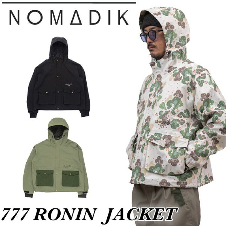 楽天市場】25-26 NOMADIK/ノマディック 777 RONIN jacket メンズ 