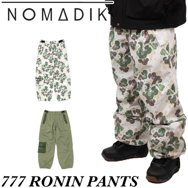 楽天市場】25-26 NOMADIK/ノマディック 777 RONIN pant メンズ