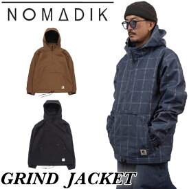 【エントリーでポイント10倍】25-26 NOMADIK/ノマディック GRIND jacket メンズ レディース 防水ジャケット スノーボードウェア スノーウェアー 2026