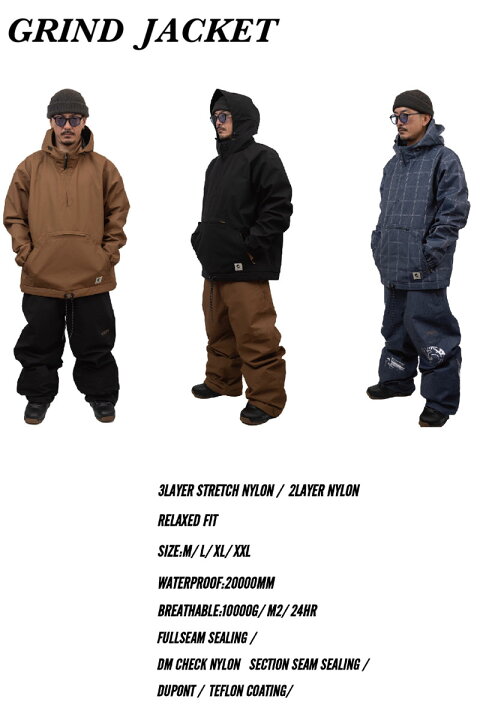 楽天市場】25-26 NOMADIK/ノマディック GRIND jacket メンズ 