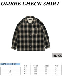 25-26 NOMADIK/m}fBbN OMBRE CHECK shirt Y fB[X Vc ZJhC[ Xm[{[hAp Xm[EFA[ 2026 \񏤕i