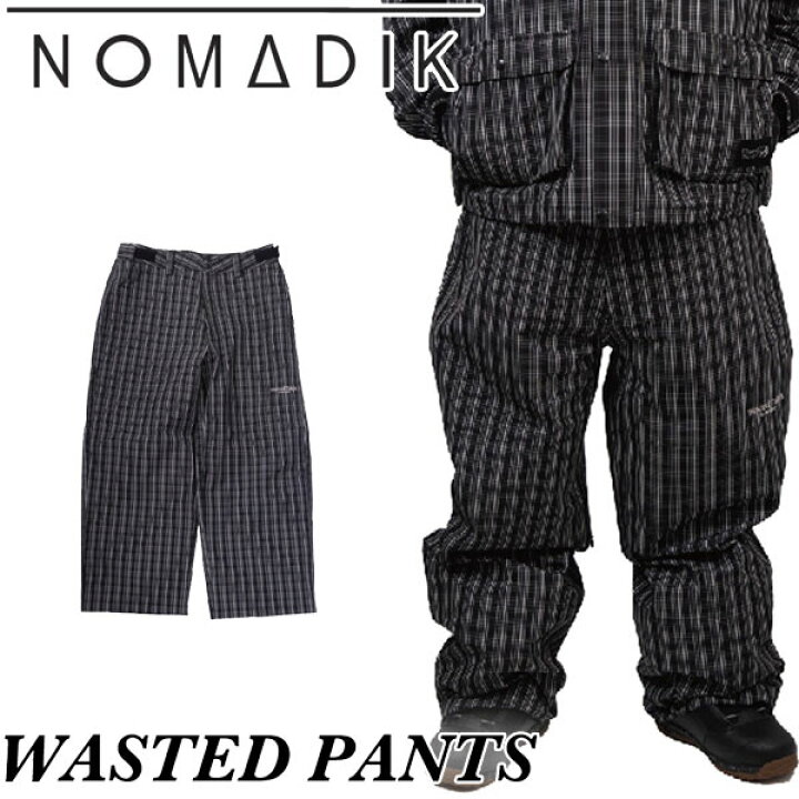 楽天市場】25-26 NOMADIK/ノマディック WASTED pant Wasted Talent 