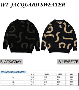 �y�G���g���[�Ń|�C���g5�{�z25-26 NOMADIK/�m�}�f�B�b�N WT JACQUARD sweater Wasted Talent �����Y ���f�B�[�X �Z�[�^�[ �Z�J���h���C���[ �X�m�[�{�[�h�A�p���� �X�m�[�E�F�A�[ 2026 �^����