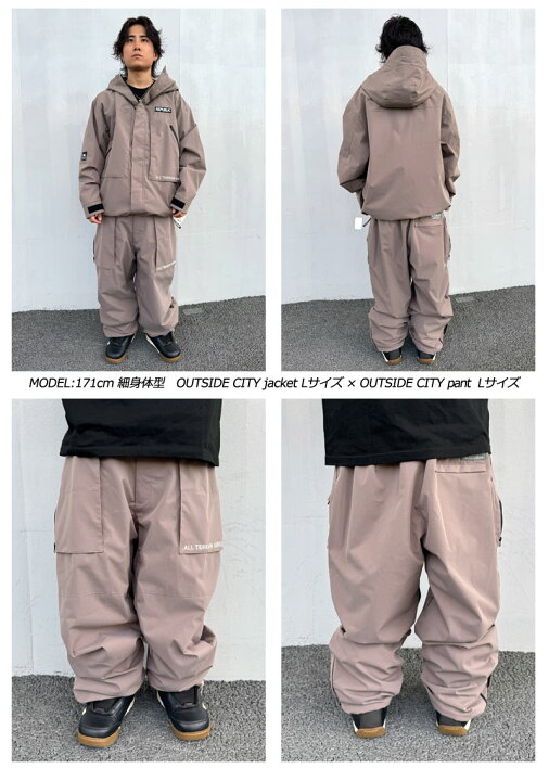楽天市場】25-26 REPUBLIC&CO/リパブリック OUTSIDE CITY pant 着用 