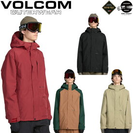 25-26 VOLCOM/ボルコム DUA GORE-TEX jacket メンズ レディース 防水ジャケット ゴアテックス スノーボードウェア スノーウェアー 2026 予約商品