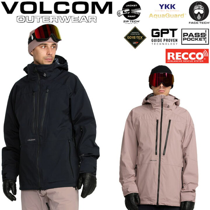 楽天市場】25-26 VOLCOM/ボルコム GUCH STRETCH GORE jacket 着用説明 