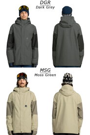 【最大10%OFFクーポン】25-26 VOLCOM/ボルコム PRIMRY jacket 着用説明動画 メンズ レディース 防水ジャケット スノーボードウェア スノーウェアー 2026 型落ち