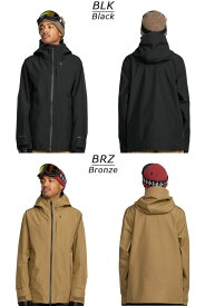 25-26 VOLCOM/ボルコム TESTER 3L GORE-TEX jacket メンズ レディース 防水ジャケット ゴアテックス スノーボードウェア スノーウェアー 2026