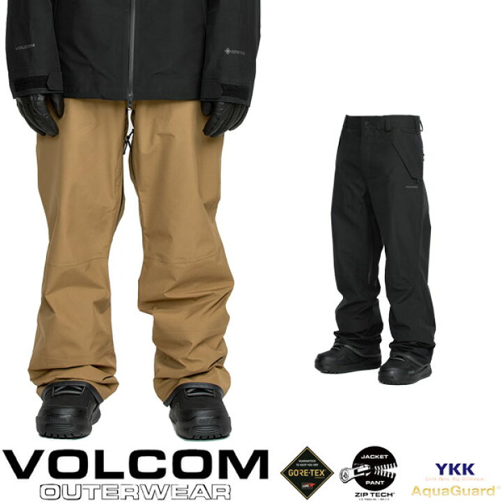 楽天市場】25-26 VOLCOM/ボルコム TESTER 3L GORE-TEX pant 着用説明 