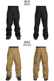 25-26 VOLCOM/ボルコム TESTER 3L GORE-TEX pant メンズ レディース 防水パンツ ゴアテックス スノーボードウェア スノーウェアー 2026