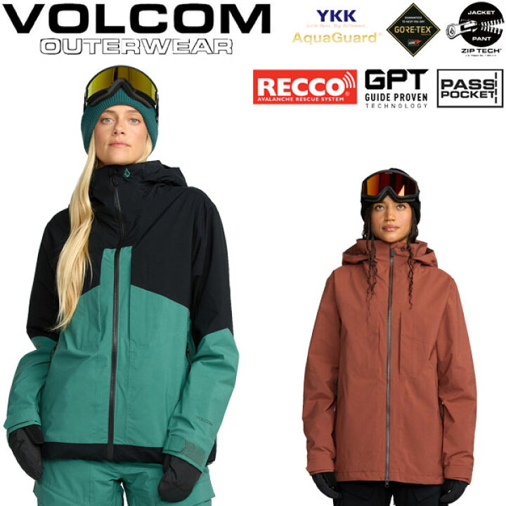 楽天市場】25-26 VOLCOM/ボルコム AT STRETCH GORE-TEX jacket 