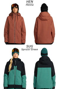 25-26 VOLCOM/ボルコム AT STRETCH GORE-TEX jacket レディース 防水ジャケット ゴアテックス スノーボードウェア スノーウェアー 2026 予約商品