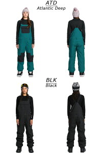 25-26 VOLCOM/{R CRESTON 3D STRETCH BIB overall fB[X hrupc Xm[{[hEFA Xm[EFA[ 2026 \񏤕i