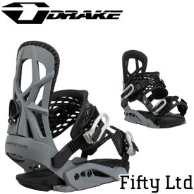 【ポイントUP中 10/4-9】26-27 DRAKE/ドレイク FIFTY LTD フィフティーリミテッド メンズ ビンディング バインディング スノーボード 2027 予約商品