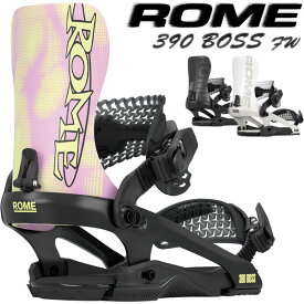 26-27 ROME/ローム 390 BOSS FW スリーナインオー メンズ ビンディング バインディング スノーボード 2027 予約商品