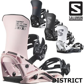 【ポイントUP中 10/4-9】26-27 SALOMON/サロモン DISTRICT ディストリクト メンズ レディース ビンディング バインディング スノーボード 2027 予約商品
