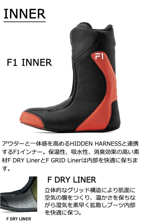 楽天市場】26-27 FLUXフラックス OM BOA オーエムボア メンズ 