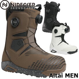 26-27 NIDECKER/ナイデッカー ALTAI MEN アルタイ メンズ 熱成型対応 ダブルボア BOA H5 スノーボード ブーツ 2027 予約商品