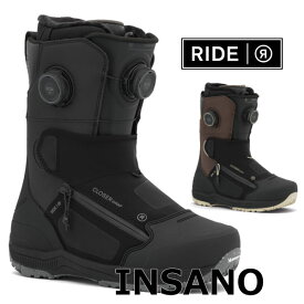 【ポイントUP期間中】26-27 RIDE/ライド INSANO インサノ メンズ レディース 熱成型対応ブーツ ダブルボア スノーボード 2027 予約商品