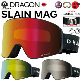 【ポイントUP中 10/4-9】26-27 DRAGON/ドラゴン SLAIN MAG PH 調光ジャパンルーマレンズ ジャパンフィット バックル メンズ レディース ゴーグル スノーボード スキー 2027 予約商品