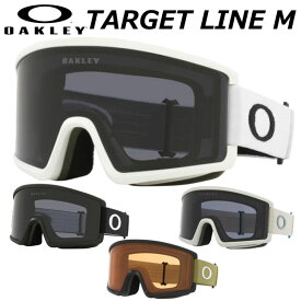 【ポイントUP中 10/4-9】26-27 OAKLEY/オークリー TARGET LINE M ターゲットライン メンズ レディース ゴーグル スノーボード スキー 2027 予約商品