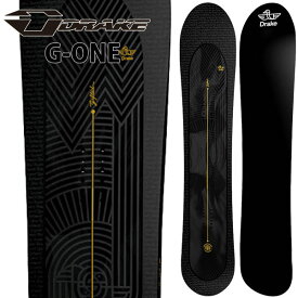 【ポイントUP中 10/4-9】26-27 DRAKE/ドレイク G-ONE ジーワン メンズ レディース スノーボード パウダー 板 2027 予約商品