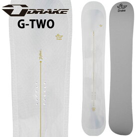 【ポイントUP中 10/4-9】26-27 DRAKE/ドレイク G-TWO ジーツー メンズ レディース スノーボード パウダー 板 2027 予約商品