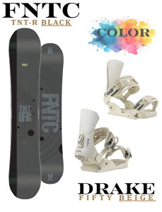 26-27 FNTC TNT-R black × DRAKE FIFTY �X�m�[�{�[�h2�_�Z�b�g �G�t�G�k�e�B�[�V�[ �h���C�N �����Y �O���g������ ���S�� �r���f�B���O �o�C���f�B���O �� 2027 �\�񏤕i