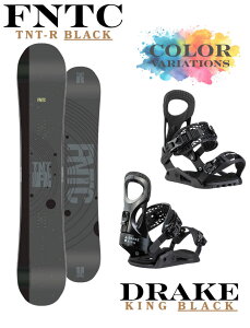 26-27 FNTC TNT-R black × DRAKE KING �X�m�[�{�[�h2�_�Z�b�g �G�t�G�k�e�B�[�V�[ �h���C�N �����Y �O���g������ ���S�� �r���f�B���O �o�C���f�B���O �� 2027 �\�񏤕i