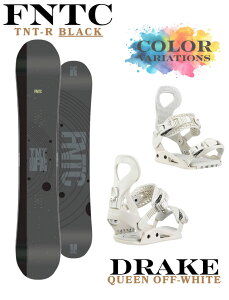 26-27 FNTC TNT-R black × DRAKE QUEEN �X�m�[�{�[�h2�_�Z�b�g �G�t�G�k�e�B�[�V�[ �h���C�N ���f�B�[�X �O���g������ ���S�� �r���f�B���O �o�C���f�B���O �� 2027 �\�񏤕i