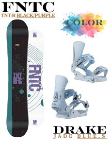 26-27 FNTC TNT-R blackpurple × DRAKE JADE �X�m�[�{�[�h2�_�Z�b�g �G�t�G�k�e�B�[�V�[ �h���C�N ���f�B�[�X �O���g������ ���S�� �r���f�B���O �o�C���f�B���O �� 2027 �\�񏤕i