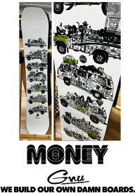 【ポイントUP期間中】26-27 GNU/グヌー MONEY マネー メンズ レディース スノーボード ジブ グラトリ 板 2027