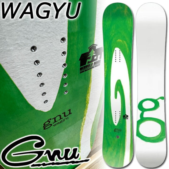 楽天市場】26-27 GNU/グヌー WAGYU ワギュウ メンズ スノーボード ワン 