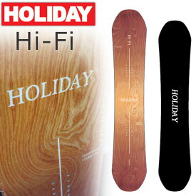 【ポイントUP期間中】26-27 HOLIDAY/ホリデー Hi-Fi ハイファイ メンズ レディース スノーボード グラトリ 板 2027 予約商品