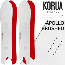 【エントリーでポイント5倍】KORUA shapes/コルアシェイプス APOLLO BRUSHED アポロブラッシュド メンズ レディース スノーボード パウダー カービング 板 2027 予約商品
